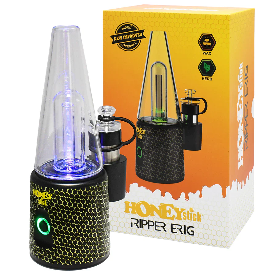 HoneyStick Ripper ERig 400mAh Wax & Herb Vaporizer- $20 OFF