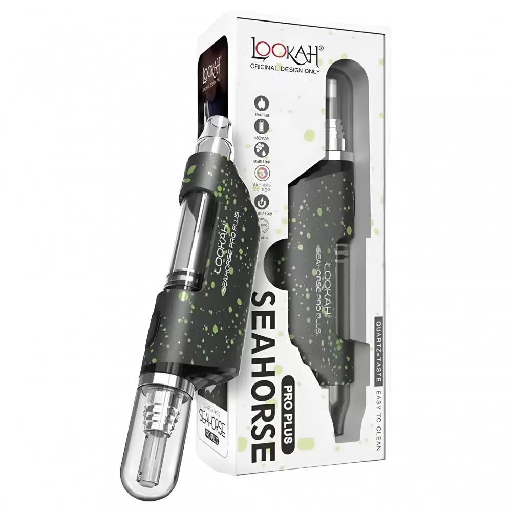 Lookah Seahorse Pro PLUS Electronic Nectar Collector - Spatter Editions-14% OFF - Image 5