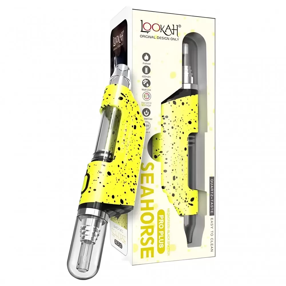Lookah Seahorse Pro PLUS Electronic Nectar Collector - Spatter Editions-14% OFF - Image 7
