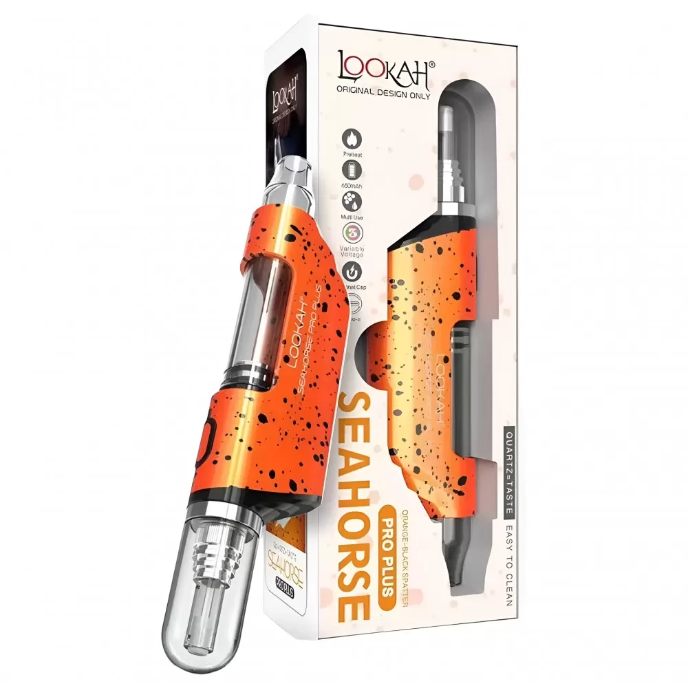 Lookah Seahorse Pro PLUS Electronic Nectar Collector - Spatter Editions-14% OFF - Image 8
