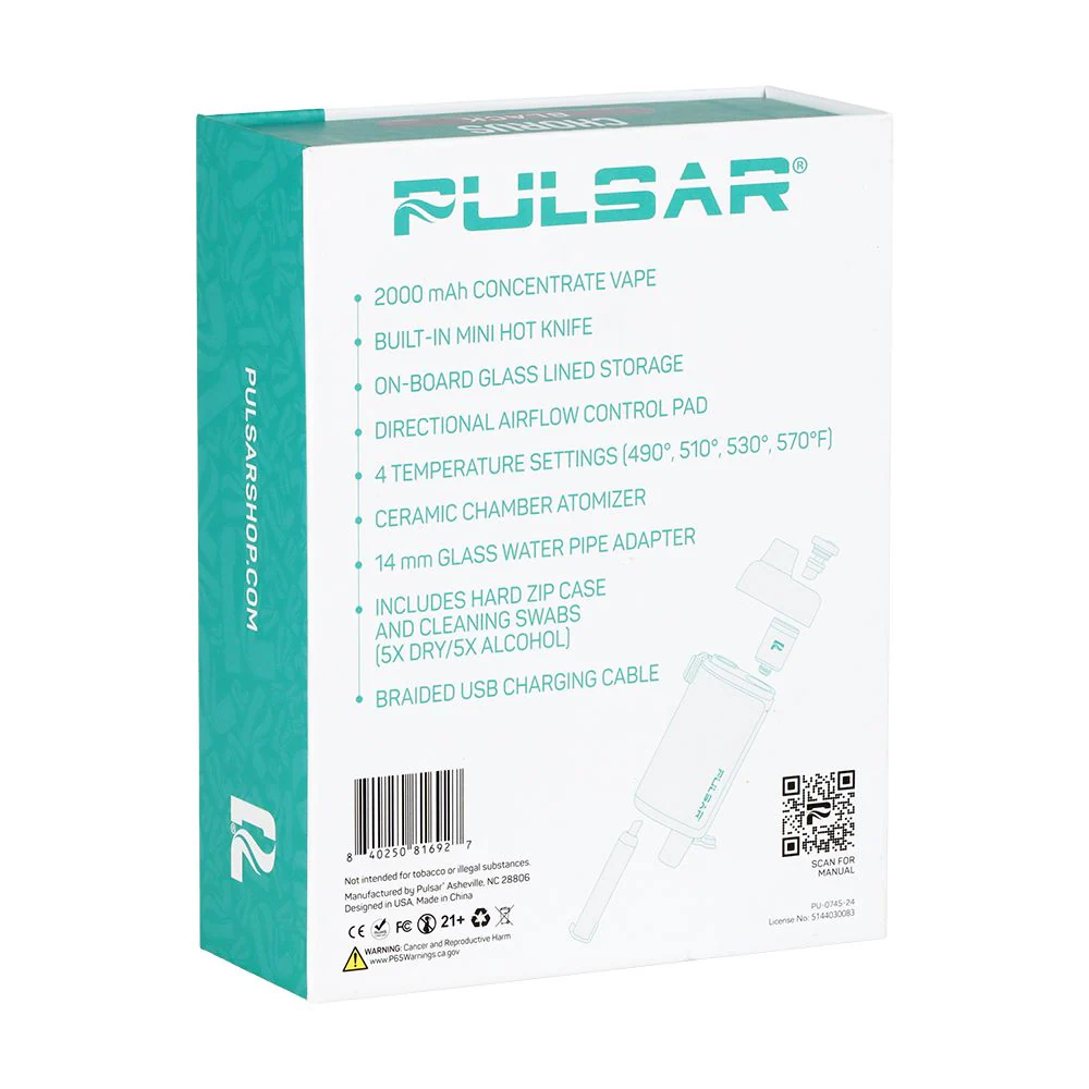 Pulsar Chorus Concentrate Vaporizer + Mini Hot Knife | 2000mAh - Image 29