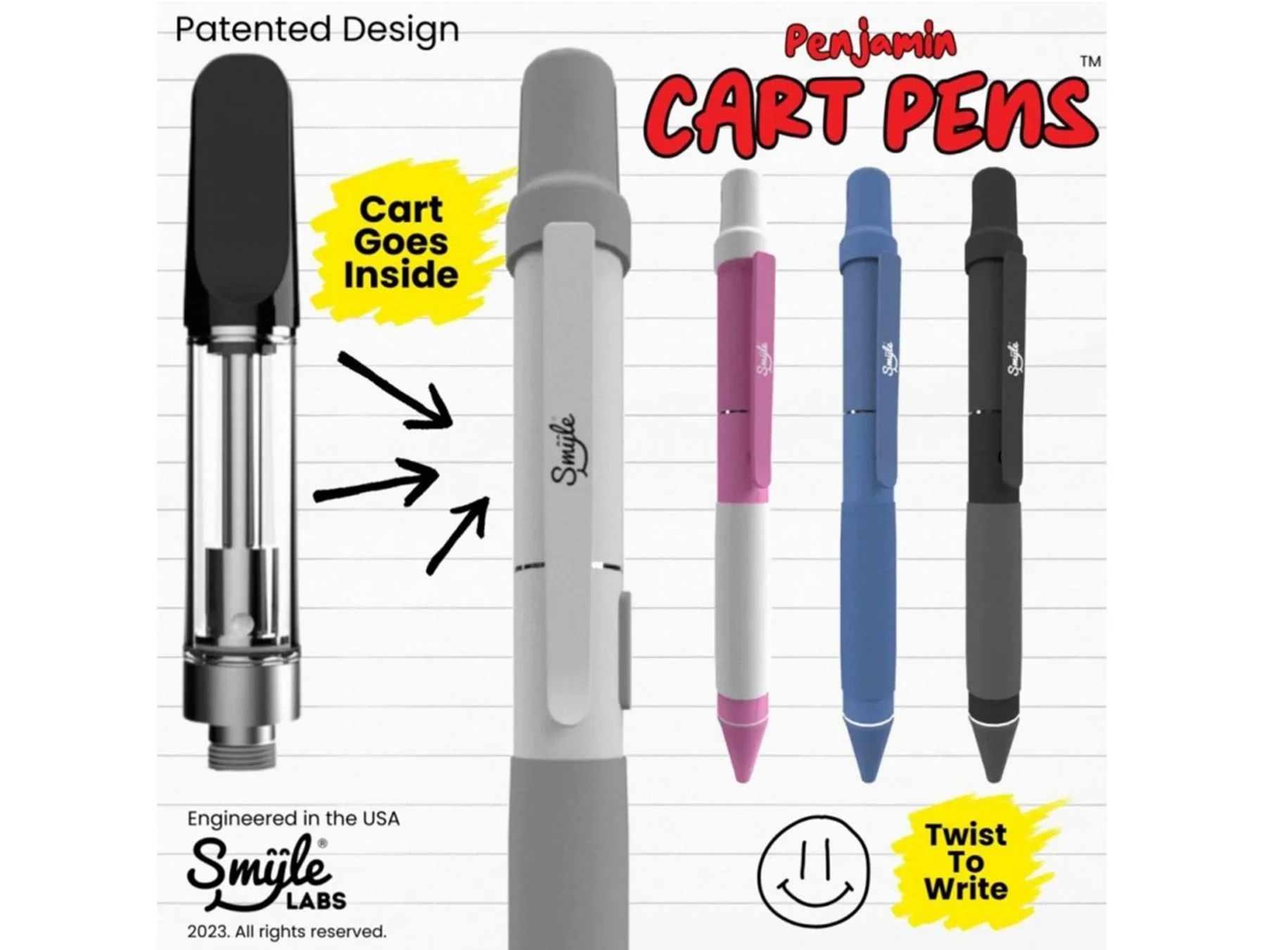 Smyle Penjamin Cart Pen - Image 2